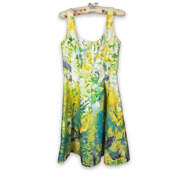 Nine West Floral Sleeveless Dress - Picture 4 of 7
